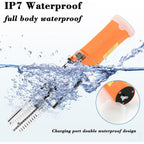 Cordless Electric Fish Scaler Tools,Built-In 12V Rechargeable Battery,2 Cutter Heads,Two-Way Rotated,Ipx7 Waterproof,Electric Fish Scaler Remover,Fish Scale Remover,Professional Fish Descaler Tool