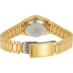 Seiko Series 5 Automatic Gold Dial Ladies Watch Sym600K1