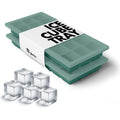 Ice Cube Tray – Small Silicone Molds With Lids, Bpa-Free And Flexible For Cocktails And Beverages – Set Of 2 (Green)