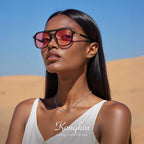 Retro Aviator Sunglasses for Women Men:Polarized Trendy Vintage 70s Rectangle Womens Shades Sun Glasses UV Protection 11a-3pc-leopard Brown Frame/Gradient Grey Lens/Grey Lens