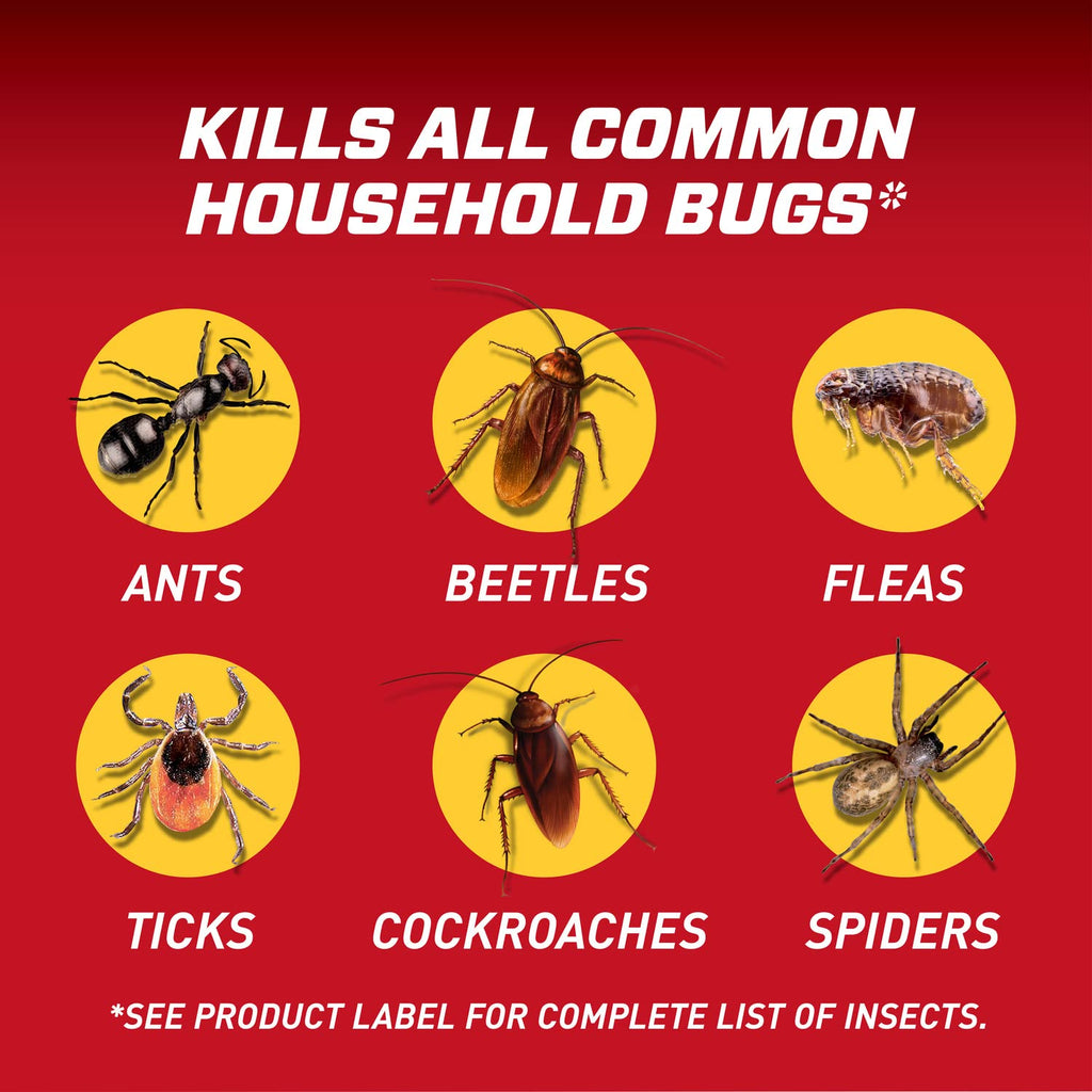 Ortho Home Defense Insect Killer For Indoor & Perimeter2, Wand, 1.33 Gal. | Ready-To-Use Bug Killer With Comfort Wand, Kills Ants, Roaches And Spiders, Use In Kitchens, Bathrooms And Home Perimeter