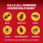 Ortho Home Defense Insect Killer For Indoor & Perimeter2, Wand, 1.33 Gal. | Ready-To-Use Bug Killer With Comfort Wand, Kills Ants, Roaches And Spiders, Use In Kitchens, Bathrooms And Home Perimeter