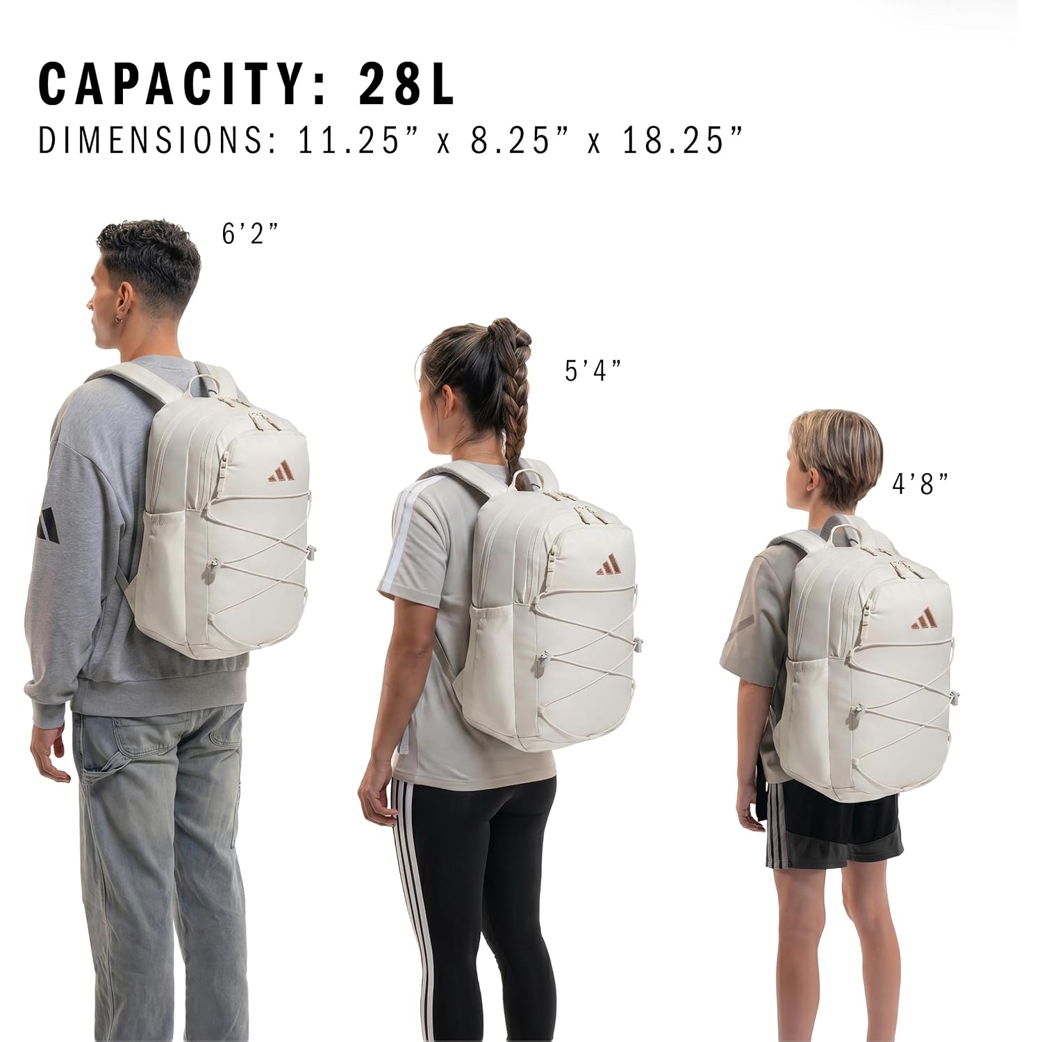 Adidas Amplifier Backpack For Laptop, School And Gym, 28L