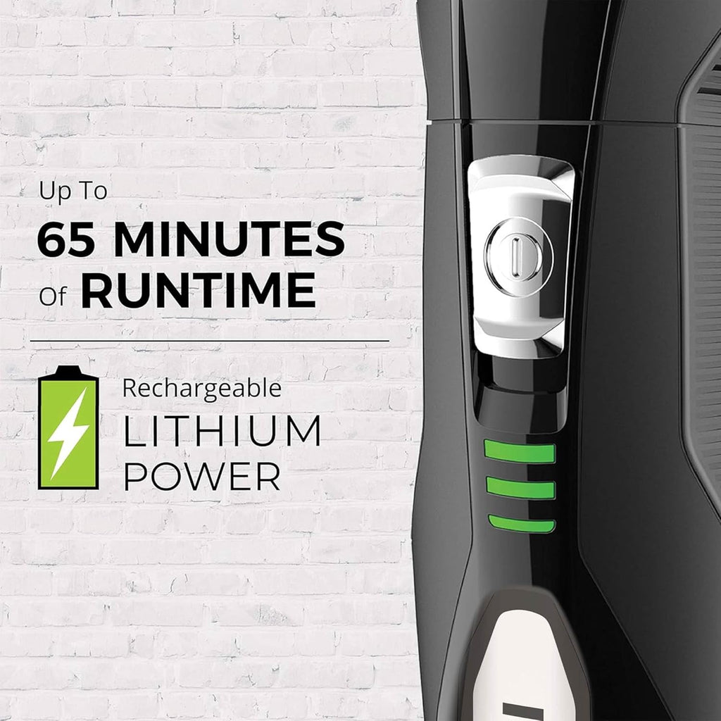 Remington All-in-One Grooming Kit, Lithium Powered, 8 Piece Set with Trimmer, Men's Shaver, Clippers, Beard and Stubble Combs, PG6025, Black