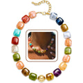 Summer Beach Jewelry Chunky Beaded Necklace for Women Trendy Statement Big Colorful Resin Bead Choker Necklaces Boho Charm Jewelry
