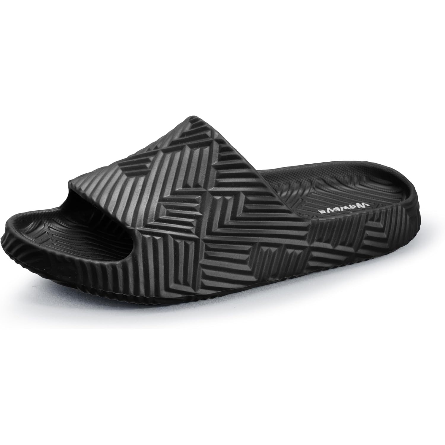 Weweya Slides For Women And Men - Bathroom Shower Shoes - Non Slip House Slippers - Lightweight Beach Sandals
