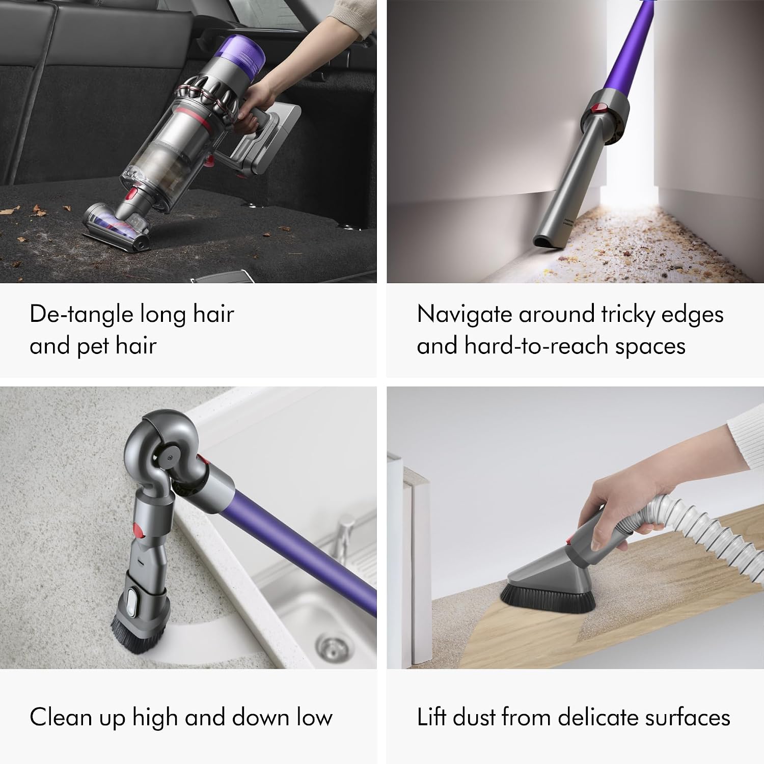Dyson V11 Extra (Nickel/Purple)