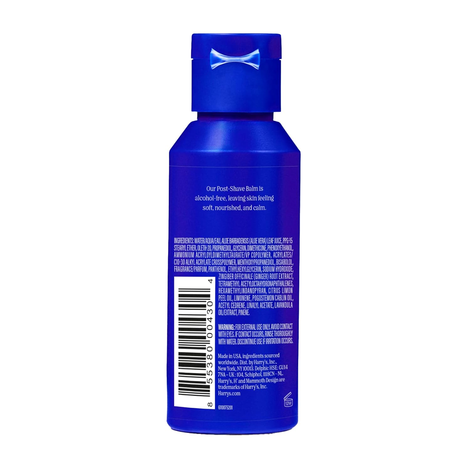 Harry's Post-Shave Balm for Men with Aloe - (2 Pack) 3.4 fl oz - Calms and Soothes Skin After Shaving - TSA Approved Travel Essentials