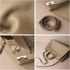 Leather Totes Handbag Shoulder Bag Sling Hobo Commuter Crossbody Bag Large Capacity Locker Versatile Casual Luxury