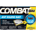 Combat Max Ant Killing Bait Stations, Indoor And Outdoor Use, 6 Count, Child-Resistant, Fast-Acting Fipronil Ant Bait, Targets Queen, Larvae & Entire Colony, No Vapor, Fumes Or Odor, Mess-Free
