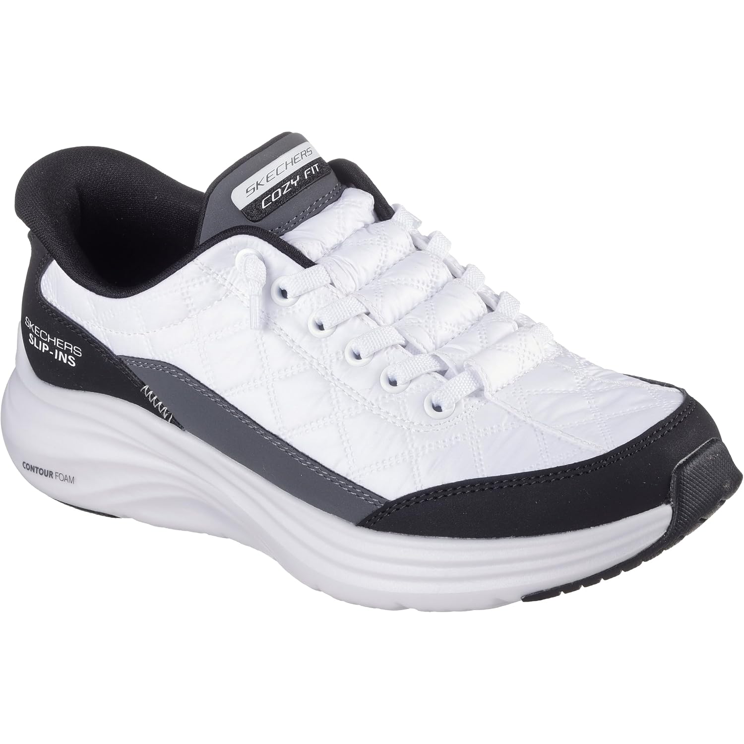 Skechers Women'S Contour Foam Cozy Fit Hands Free Slip-Ins Sneaker