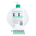 Cerave Foaming Facial Cleanser, Daily Face Wash For Oily Skin, Hyaluronic Acid + Ceramides + Niacinamide, Fragrance Free, Non-Drying Oil Control Face Wash, 19 Fluid Ounces