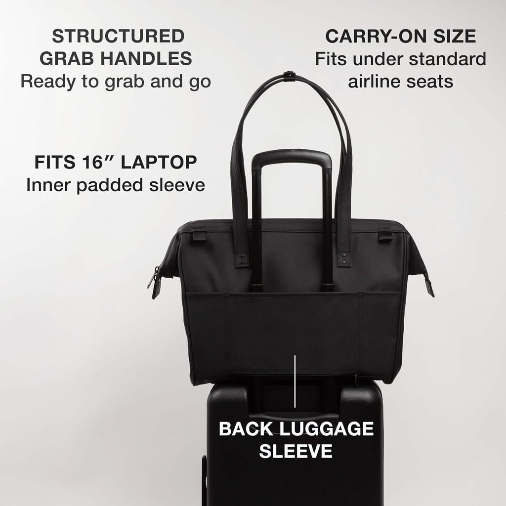 Portland Gear Cascade Tote Bag, Weatherproof Construction Travel Work Bag, Interior Organization Pockets, 20.5L