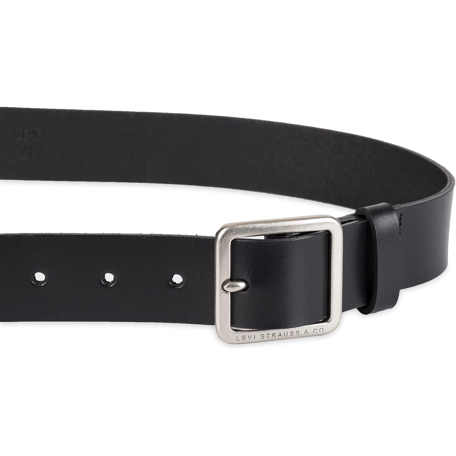 Levi's Women's Casual Leather Belt With Square Buckle – Stylish Jeans & Dress Belt (Regular & Plus Sizes)