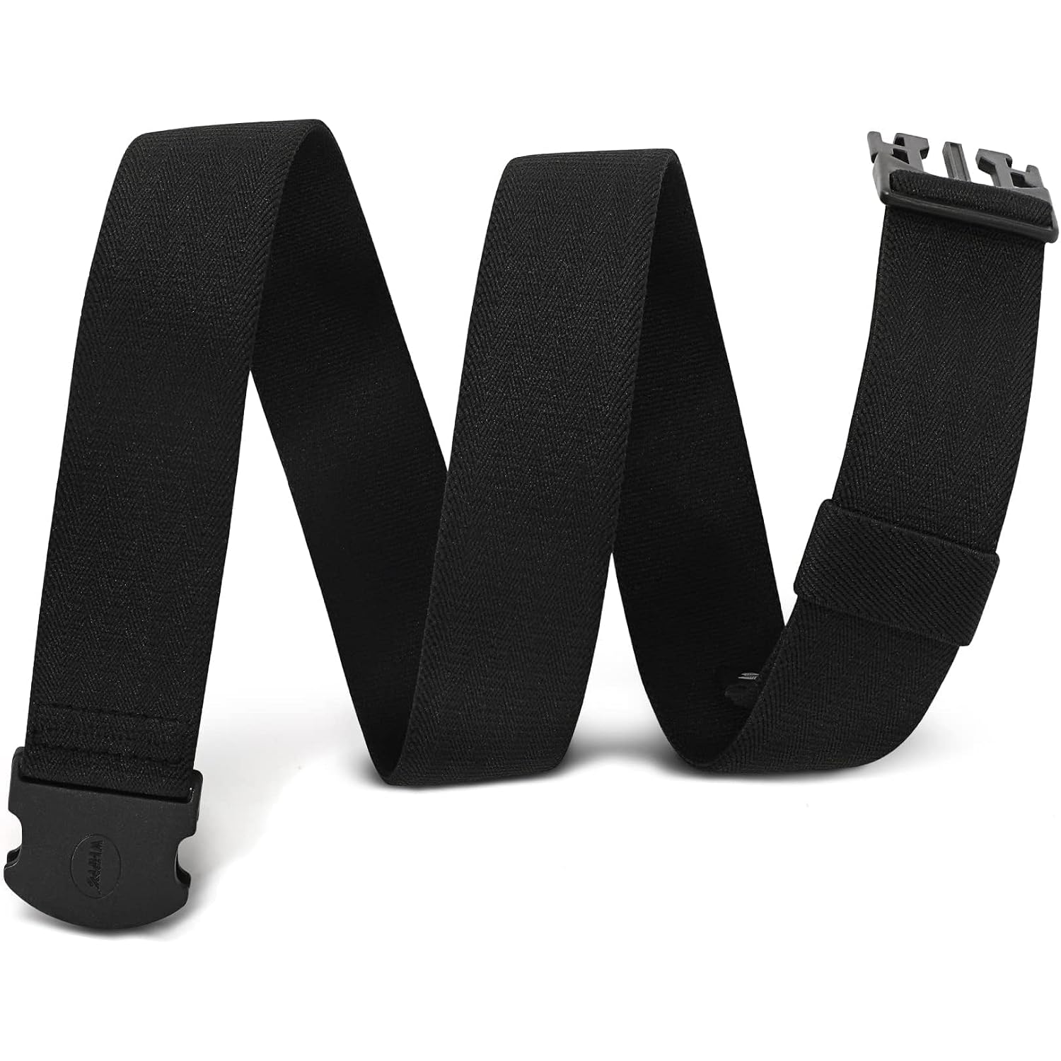 Whippy Mens Elastic Stretch Belt Unisex Adventure Web Belt For Women Men With Non-Metal Buckle Adjustable Belts