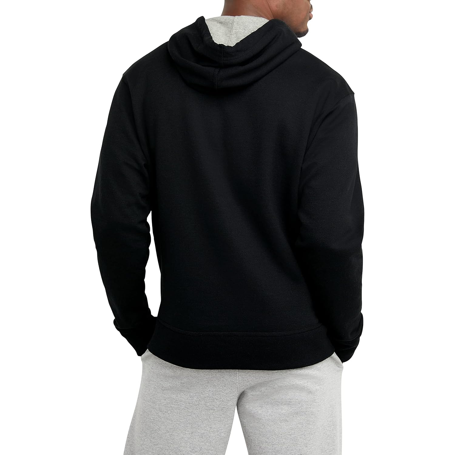 Champion Men'S Pullover Graphic Fleece Hoodie, Standard Fit, Midweight Fleece, Classic Script Logo