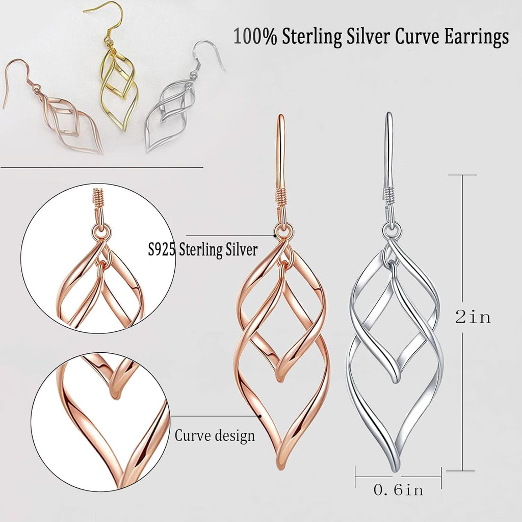 Gold Plated Earrings for Women Hypoallergenic Gold Earrings Statement Earrings for Girl Trendy Fashion Gold Jewelry Gifts Above 12 Years Old