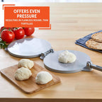 IMUSA USA Tortilla Press, 8 Inch, Silver