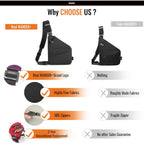 WANDER PLUS® Anti Theft Crossbody Travel Bag for Women Men, Multi-Pocket Crossbody Bag, Slim Sling Bag
