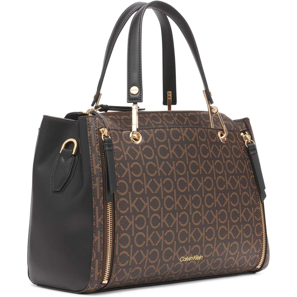 Calvin Klein Bubble Lamb Novelty Organization Satchel