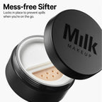 Milk Makeup Pore Eclipse Matte Translucent Setting Powder – Controls Shine, Blurs Pores + Sets Makeup Up to 16 Hours – Weightless, Talc-Free Formula with a Matte Finish