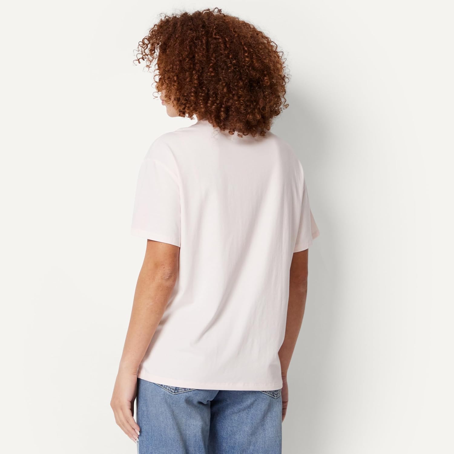 Amazon Essentials Women'S Oversized-Fit Short Sleeve Crewneck Shirt