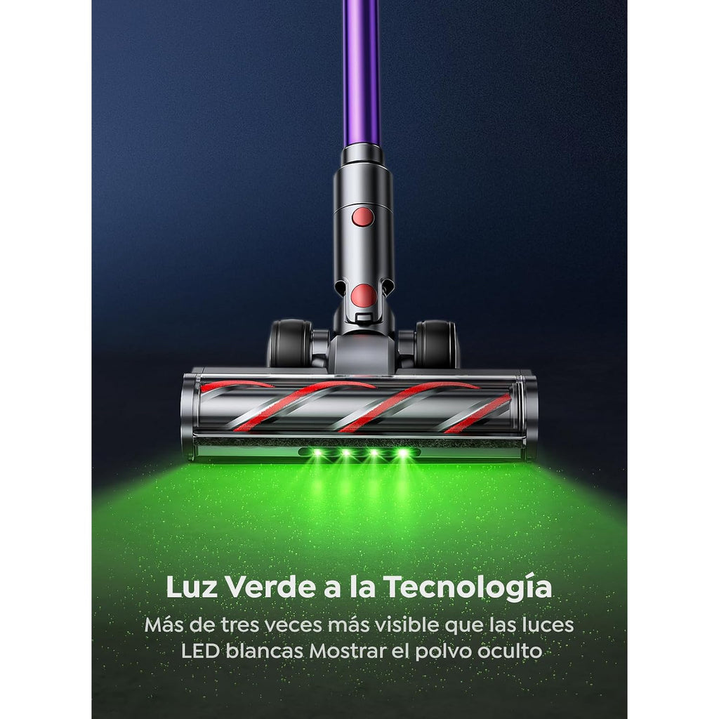 Inteture Cordless Vacuum Cleaner, 650W 55Kpa 70 Mins Vacuum Cleaners For Home, Anti-Tangle Stick Vacuum With Touch Screen, Wall Mount Charging, Upgraded Vacuum Cordless For Pet Hair/Carpet/Floors