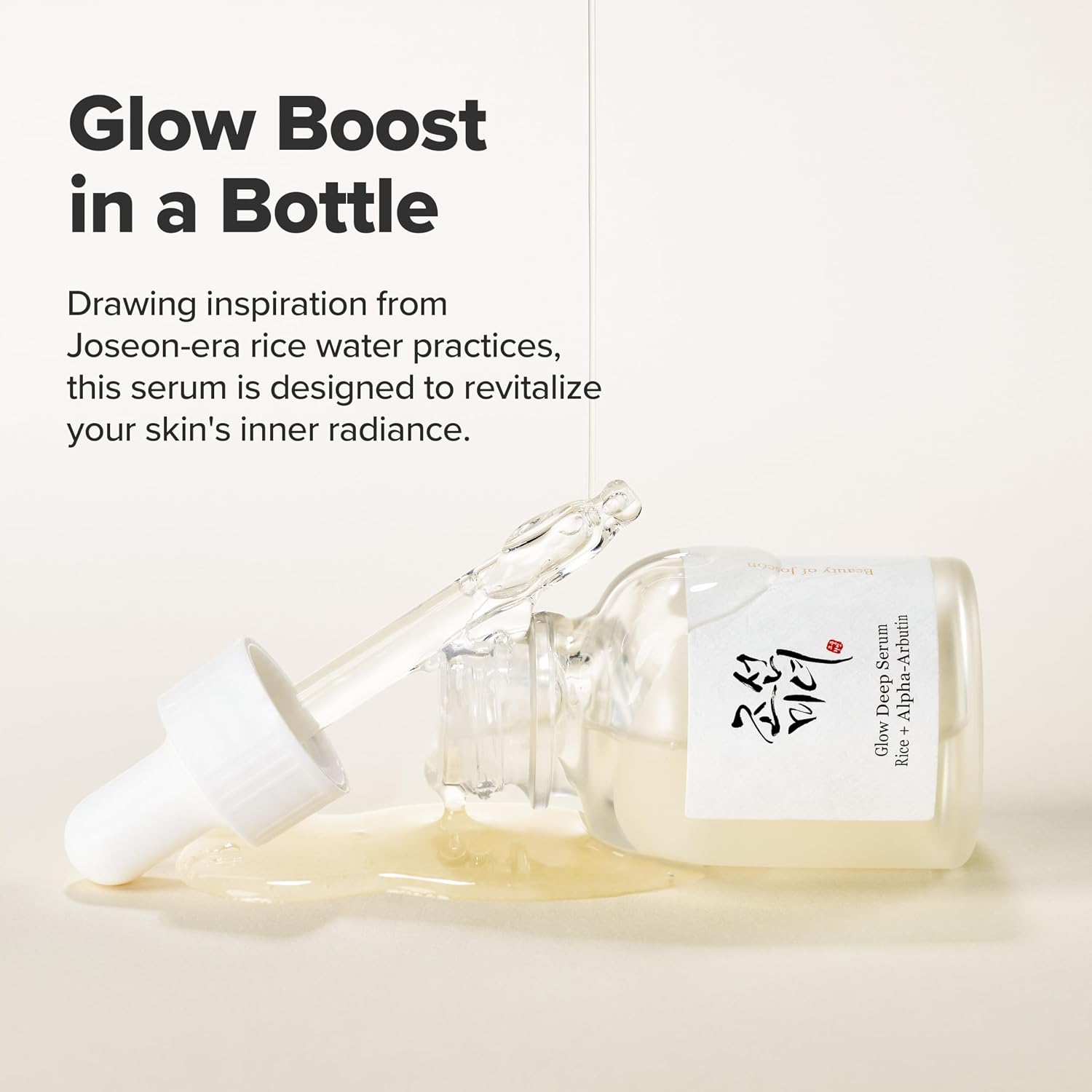 Beauty Of Joseon Glow Deep Serum Rice Alpha-Arbutin For Uneven Dull Skin Tone, Daily Korean Skin Care For Men And Women 30Ml, 1.01 Fl.Oz
