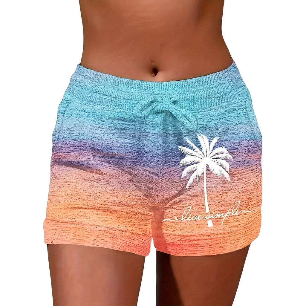 Sweat Shorts for Women Summer Beach Casual Drawstring Shorts Running Short Workout Lounge Shorts with Pockets