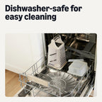 Amazon Basics Extendable Steamer Basket For Vegetables, Dumplings And Seafood, Expands From 5.6 To 9.25 In., Stainless Steel, Dishwasher-Safe