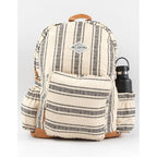 Billabong Womens Home Abroad Backpack, Black & White