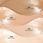 COVERGIRL Simply Ageless Instant Wrinkle Defying Foundation, SPF 28, Hyaluronic Complex & Vitamin C - 245 Warm Beige, Pack of 1
