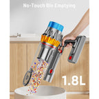 Cordless Vacuum Cleaner, 650W 55Kpa 75Min Powerful Vacuum Cleaners For Home, Self-Standing Stick Vacuum Cordless Rechargeable/ Anti-Tangle/Oled Screen/1.8L Cup For Home Pet Hair/Carpet/Hardwood Floor