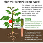 Plant Watering Devices 6 Pack Terracotta Vacation Plant Waterer Wine Bottle Watering Stakes Slow Release Plant Watering Spikes Self Watering Devices For Indoor Outdoor Plants