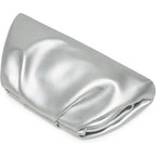YUWITA Soft PU Leather Clutch Purses for Women Formal Elegant Luxurious Evening Bag