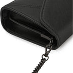 Dexmay Women Envelope Clutch Faux Saffiano Leather Evening Handbag Foldover Clutch Bag Formal Dressy Purse