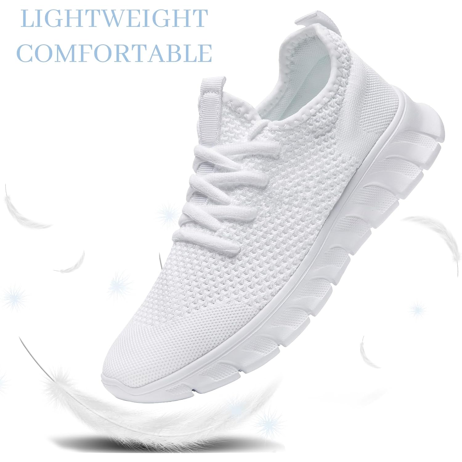 Running Shoes For Men Womens Walking Tennis Gym Sneakers Slip On Comfortable Lightweight Athletic Workout Fashion Sports Shoes