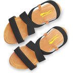 Daydaygo Women'S Elastic Flat Sandals
