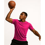 American Heaven Men'S Short Sleeve Work Out Crew Neck Mesh T-Shirts | Dry Fit Active Athletic Gym Tops | Multi Packs Colors