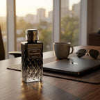 Auelife Cologne for Men, Alcohol-Free Long Lasting Perfume Fragrance, Woody Spicy Scent with Citrus, Pepper, Patchouli & Amber, 100ml / 3.4 Fl Oz, Daily Wear, Father’s Day Gift (ATLAS HORIZON)