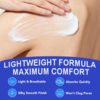Cystic Acne & Folliculitis Care Cream For Face And Body - 1% Salicylic Acid & Multi-Acid Complex - Stubborn Spot Blemish, Pimple & Butt Breakout Clearing Control - Suitable For Sensitive Skin