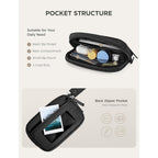 Womens Wallet Card Holder Purse With Zipper Quilted Phone Wallet Rfid Blocking Small Wristlet Wallets For Everyday, Travel (Black)