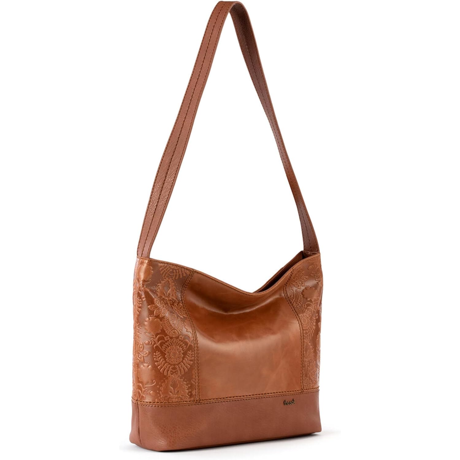 The Sak De Young Hobo Bag - Premium Leather Women's Handbag for Everyday & Travel - Durable, Large Purse With Zipper Pocket
