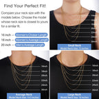 Jewlpire 18k Gold Plated 925 Sterling Silver Chain Necklace for Women, 1.1mm Cable Chains Necklace Thin & Dainty & Sturdy Women's Chain Necklaces, 14/16/17/18/20/22/24 Inches