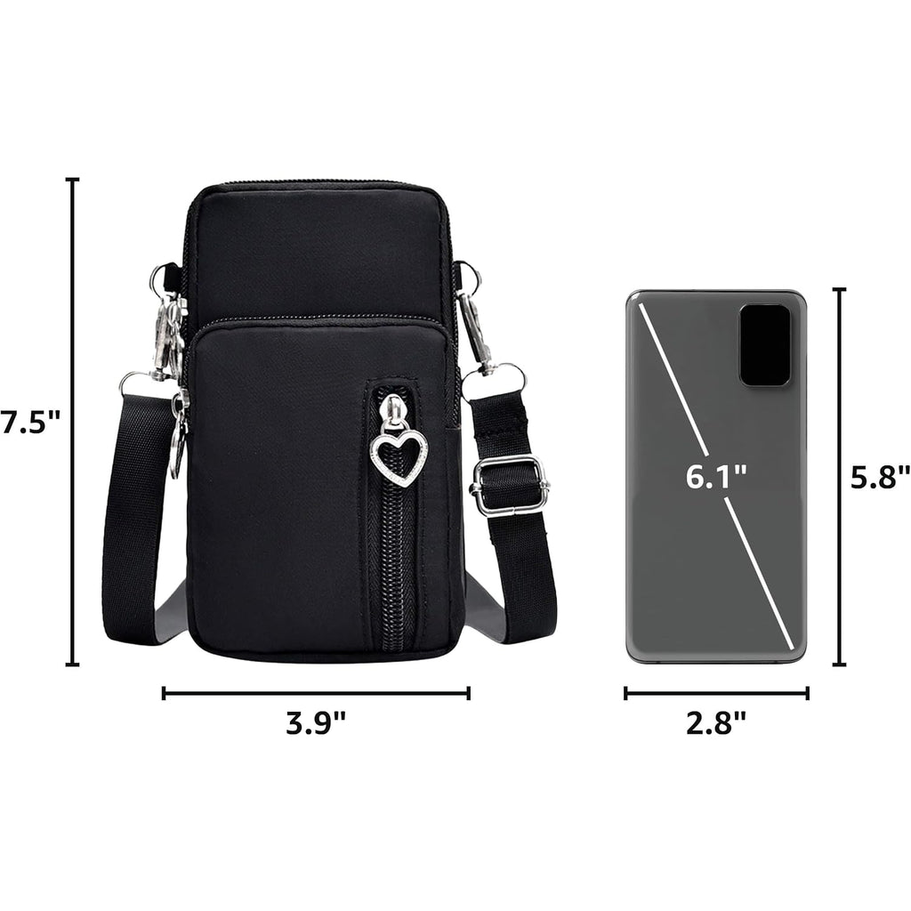 Lightweight Small Crossbody Bags Cell Phone Purses Travel Pouch Shoulder Bag For Women