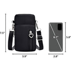 Lightweight Small Crossbody Bags Cell Phone Purses Travel Pouch Shoulder Bag For Women
