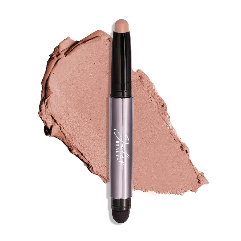 Julep Eyeshadow 101 Cream-To-Powder Waterproof Eyeshadow Stick – Putty Matte – Long-Lasting, Buildable, Crease-Proof, Cruelty Free, Matte Finish With Built-In Smudger