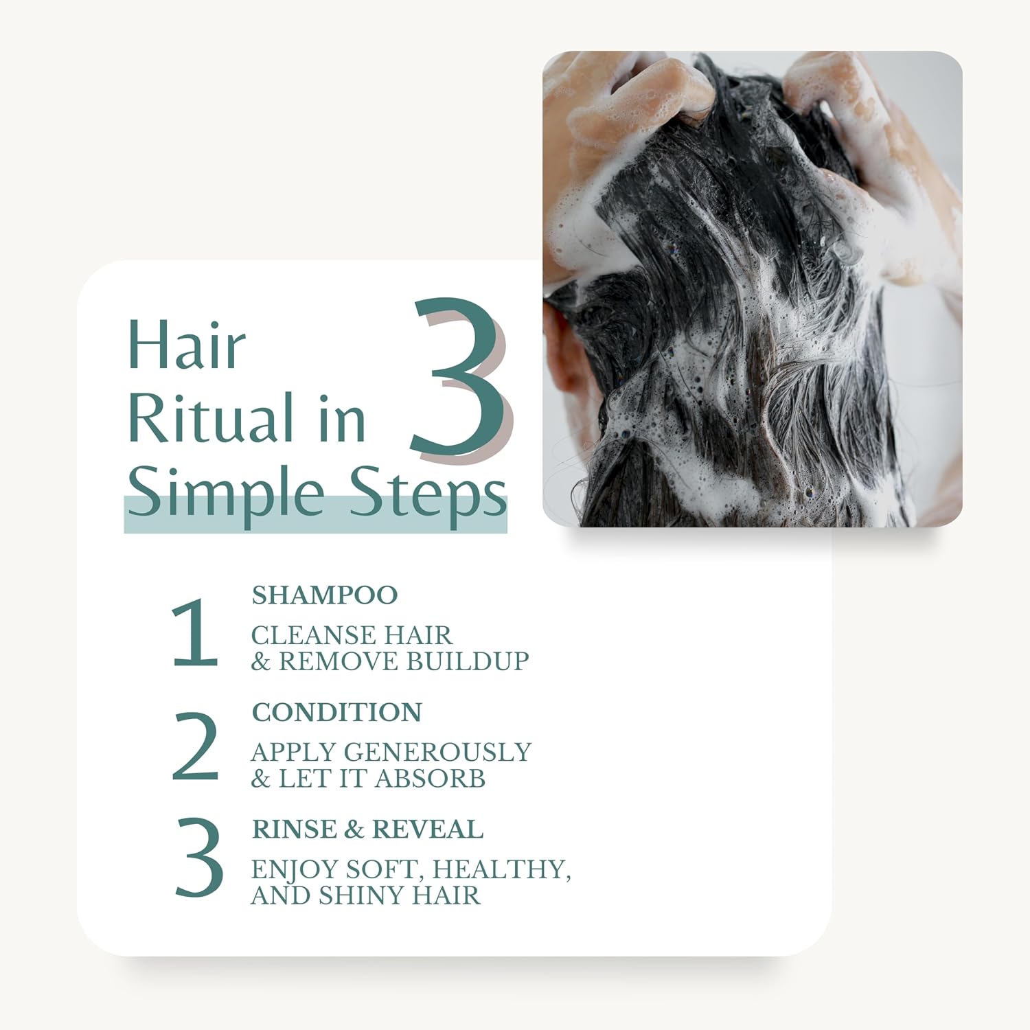 Rosemary Oil Shampoo & Conditioner Set With Biotin & Spirulina For Thinning Hair, Anti-Hair Loss & Strengthening Botanical Formula, Women & Men, Sulfate-Free