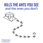 Terro T1804-6 Outdoor Ready-To-Use Liquid Ant Bait Killer And Trap - Kills Common Household Ants - 4 Bait Stations | Ready-To-Use Ant Killer Traps, Kills Common Household Ants Including Acrobat, Crazy, Ghost And Little Black Ants