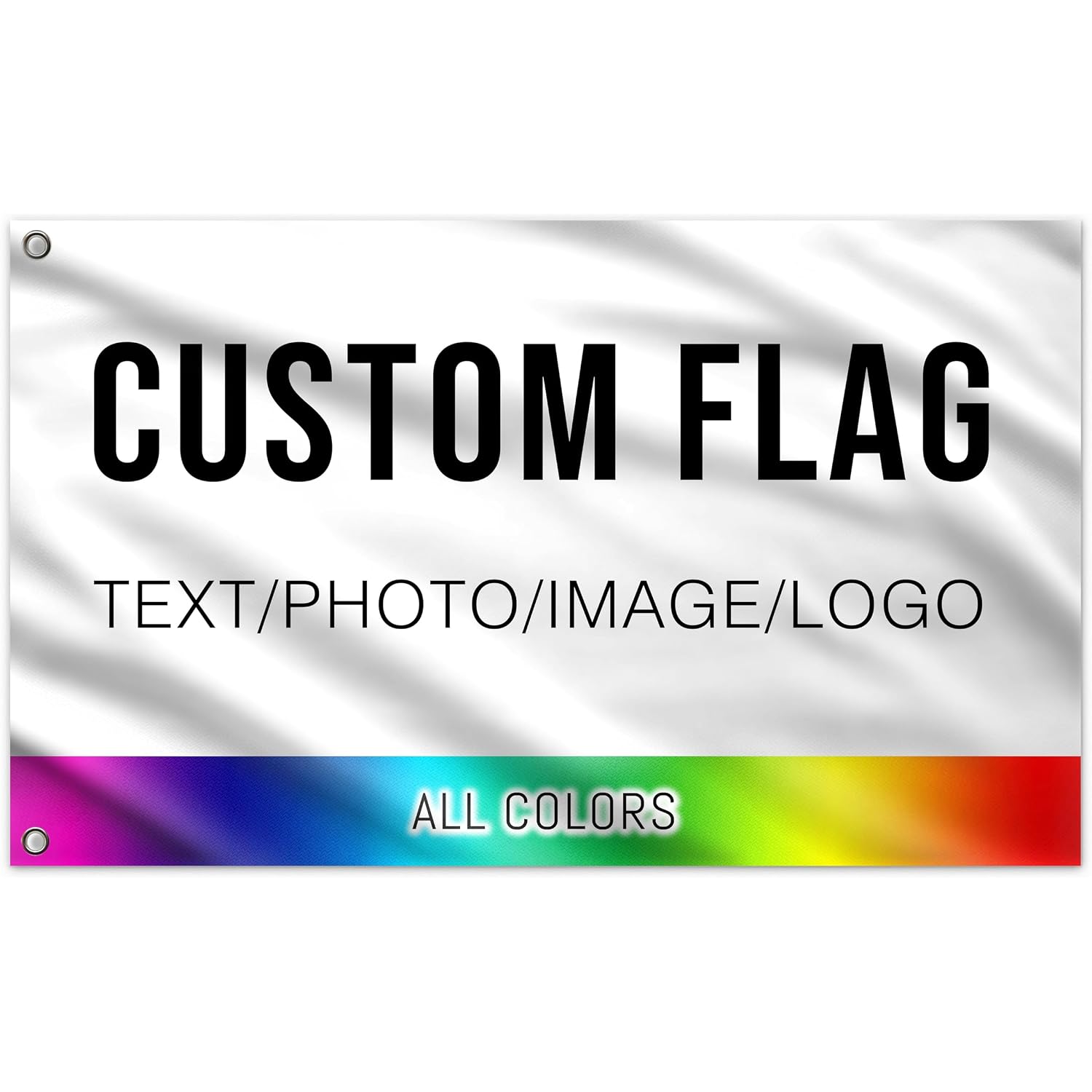 Custom Flag 3X5 Ft - Personalized Outdoor Flags Banners - Design Print Your Own Logo/Picture/Photo/Text - Customized Indoor Outdoor Decoration Gift 3X5 Foot